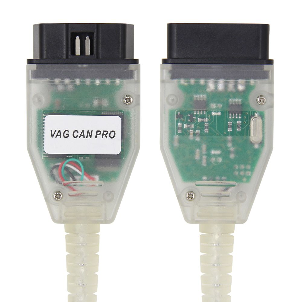 VAG CAN PRO VCP V5.5.1 with FTDI VAG COM OBD2 Diagnostic Interface USB Cable Support Can Bus UDS K Line Works for AUDI/VW