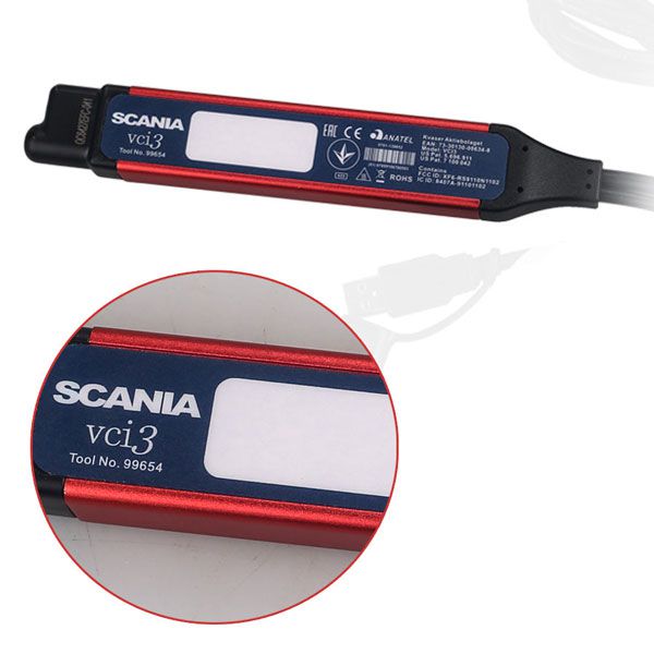 SDP3 V2.46.3 Scania VCI-3 VCI3 Scanner Wifi Wireless Diagnostic Tool for Scania