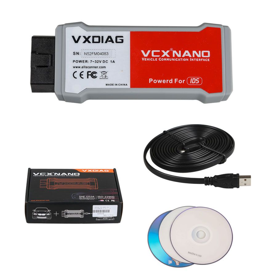 USB VCX NANO Ford/Mazda, JLR or GM/Opel or WIFI VCX NANO Toyota with 500GB Software HDD  Pre-installed on Lenovo X220 Laptop