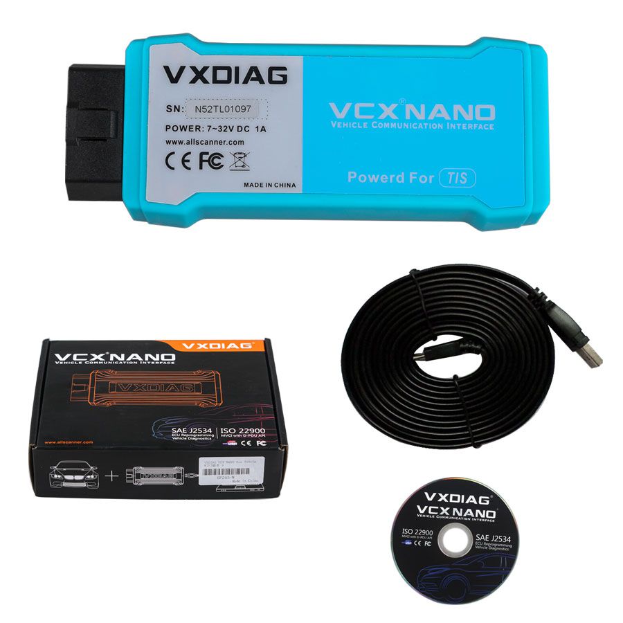 USB VCX NANO Ford/Mazda, JLR or GM/Opel or WIFI VCX NANO Toyota with 500GB Software HDD  Pre-installed on Lenovo X220 Laptop