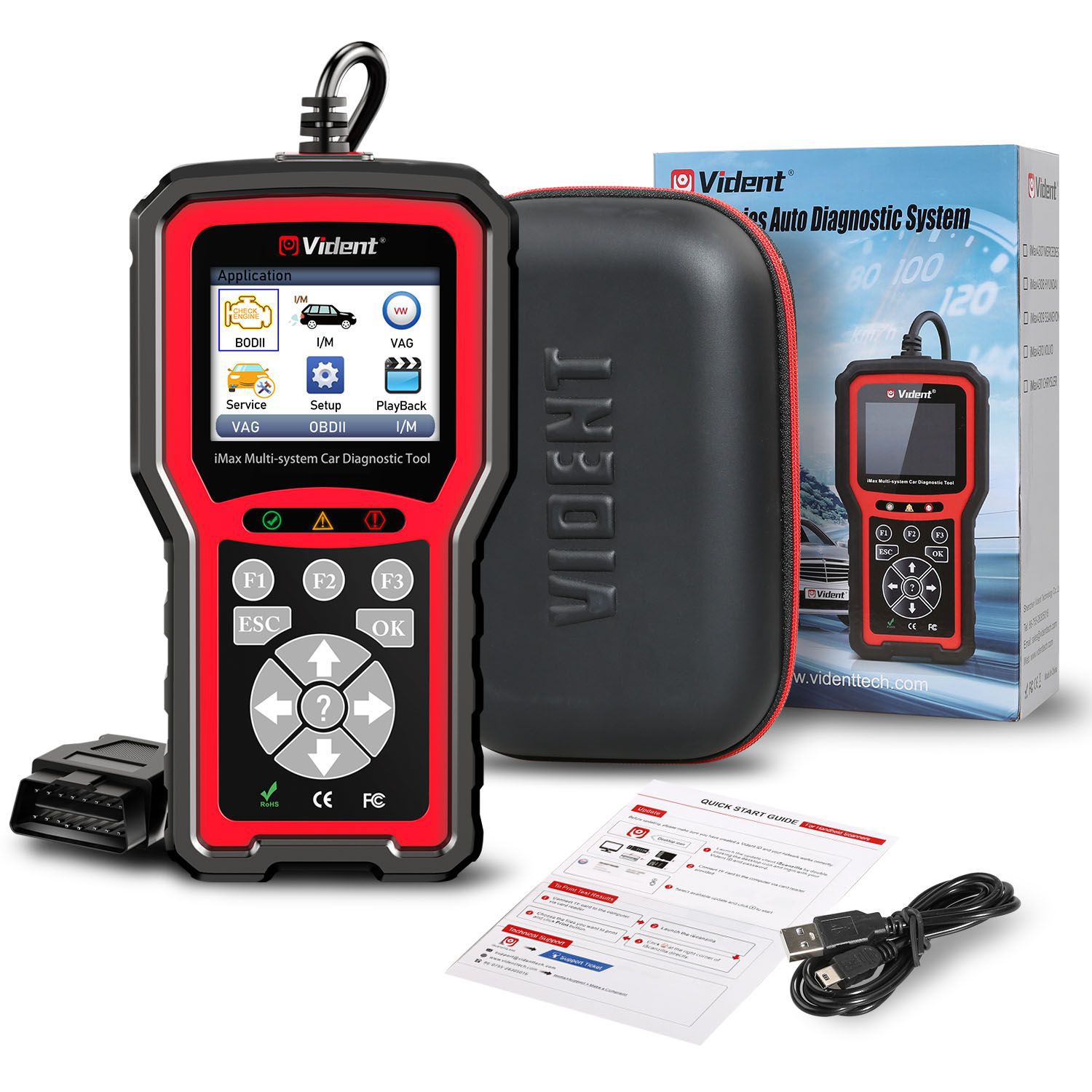 VIDENT iMax4301 VAWS V-A-G OBD Diagnostic Service Tool Supports 9 Special Functions