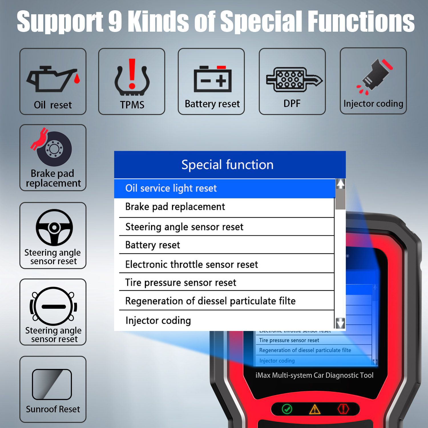 VIDENT iMax4302 BMW Full System Car Diagnostic Tool