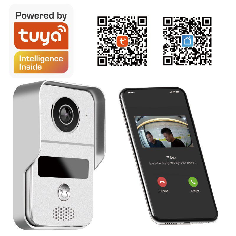 H.265 IP Video Doorbell 1080P Smart WiFI Tuya App Home Intercom System Wireless Full Duplex Talk Photo Video Door Bell Camera