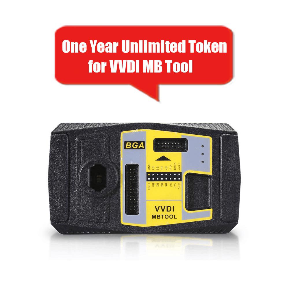 VVDI MB BGA TOOL BENZ Password Calculation Unlimited Token for One Year Period