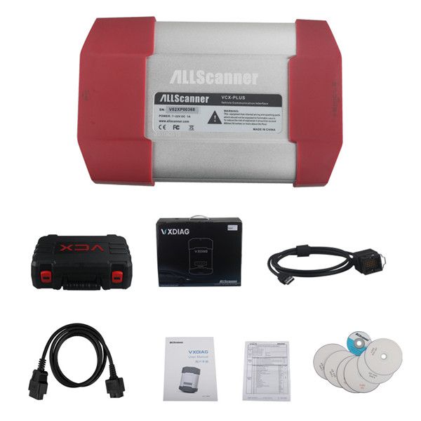 VXDIAG MULTI Diagnostic Tool 4 in 1 for TOTOYA V11.00.017/ Ford and Mazda V103/ JLR V141