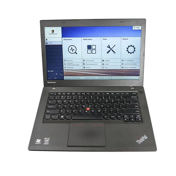 VXDIAG Porsche Tester III Piwis3 License with V38.90 Software SSD 240G and Lenovo T440P Laptop