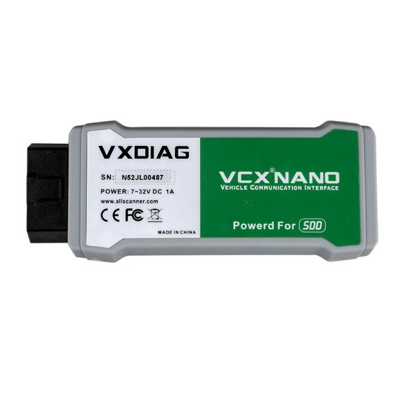 VXDIAG VCX NANO for Land Rover and Jaguar SDD Software V154