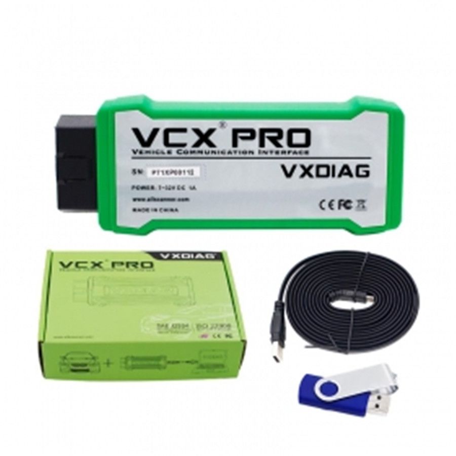 VXDIAG VCX NANO Pro For GM/FORD/MAZDA/VW/HONDA/VOLVO/TOYOTA/JLR 7-in-1 Auto  OBD2 Diagnostic Tool