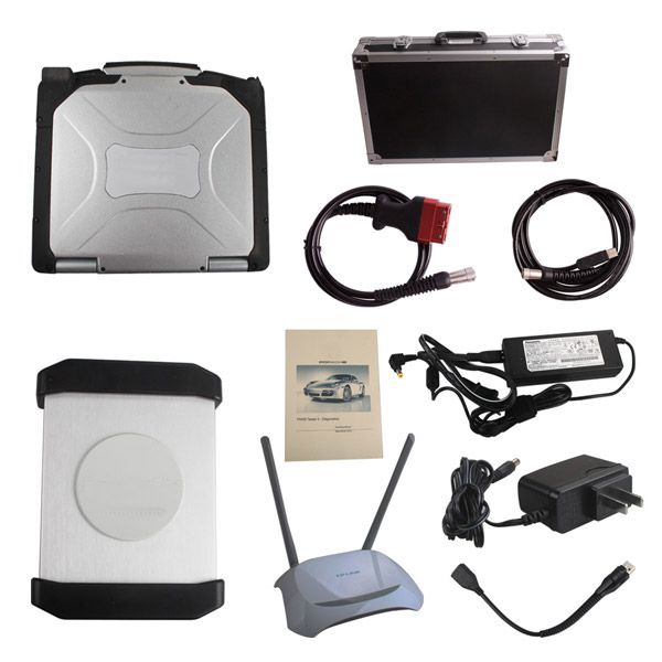 V18.1 WIFI Version PIWS2 Tester II Diagnostic Tool  PiwsII for Porsche With Panasonic CF30 Laptop