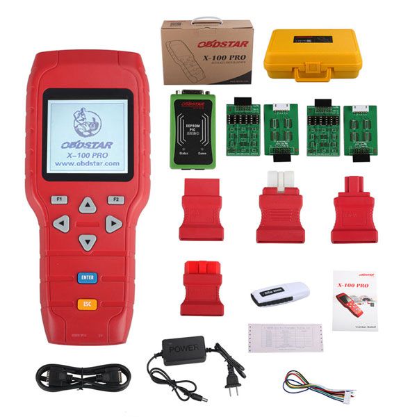 OBDSTAR X-100 PRO X100 Pro Auto key programmer (C) Type for IMMO and OBD Software Function Get a Free OBDSTAR EEPROM Adapter