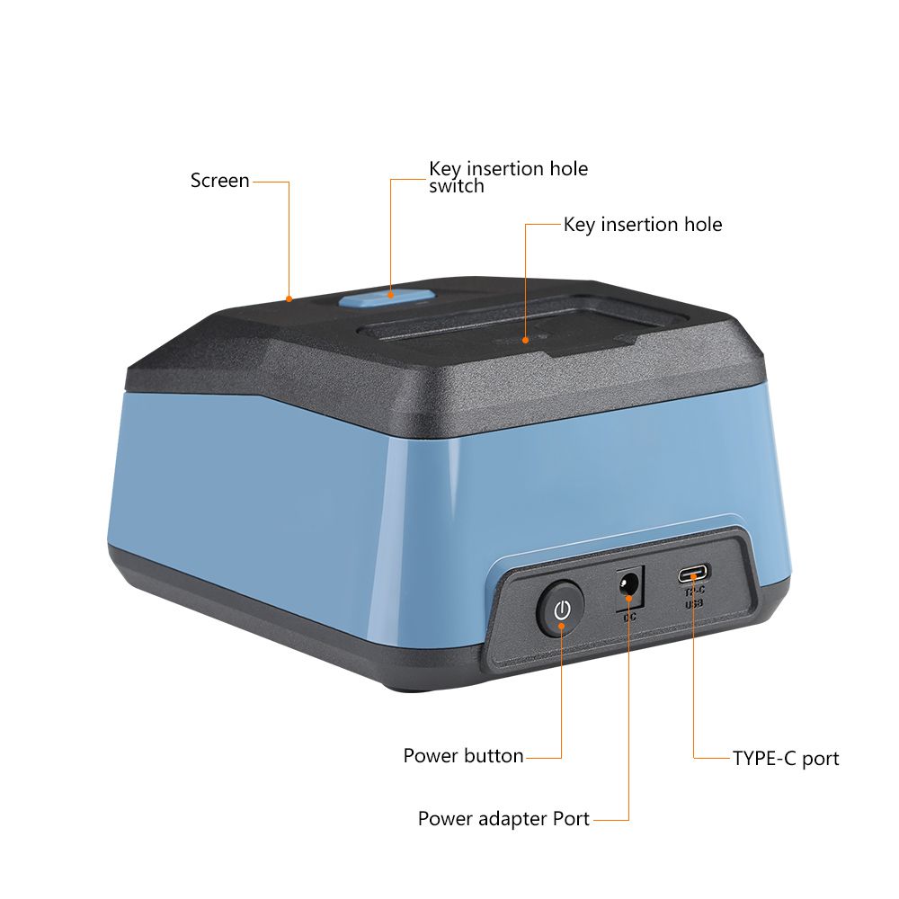 Xhorse Key Reader Blade Skimmer Key Identification Device Work with Xhorse APP and Xhorse Key Cutting Machine Ship from US/UK/EU