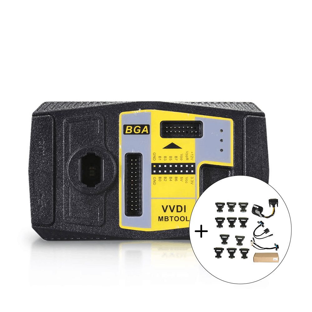 Buy Original Xhorse V5.1.0 VVDI MB BGA TooL Benz Key Programmer Get Free Benz ECU Test Adaptor