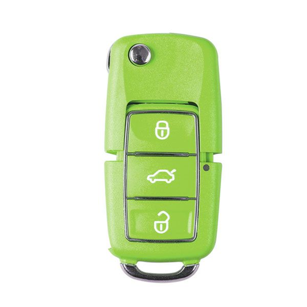 XHORSE VVDI2 Volkswagen B5 Special Remote Key 3 Buttons 10pcs/lot (Black, Red, Yellow, Blue and Green)