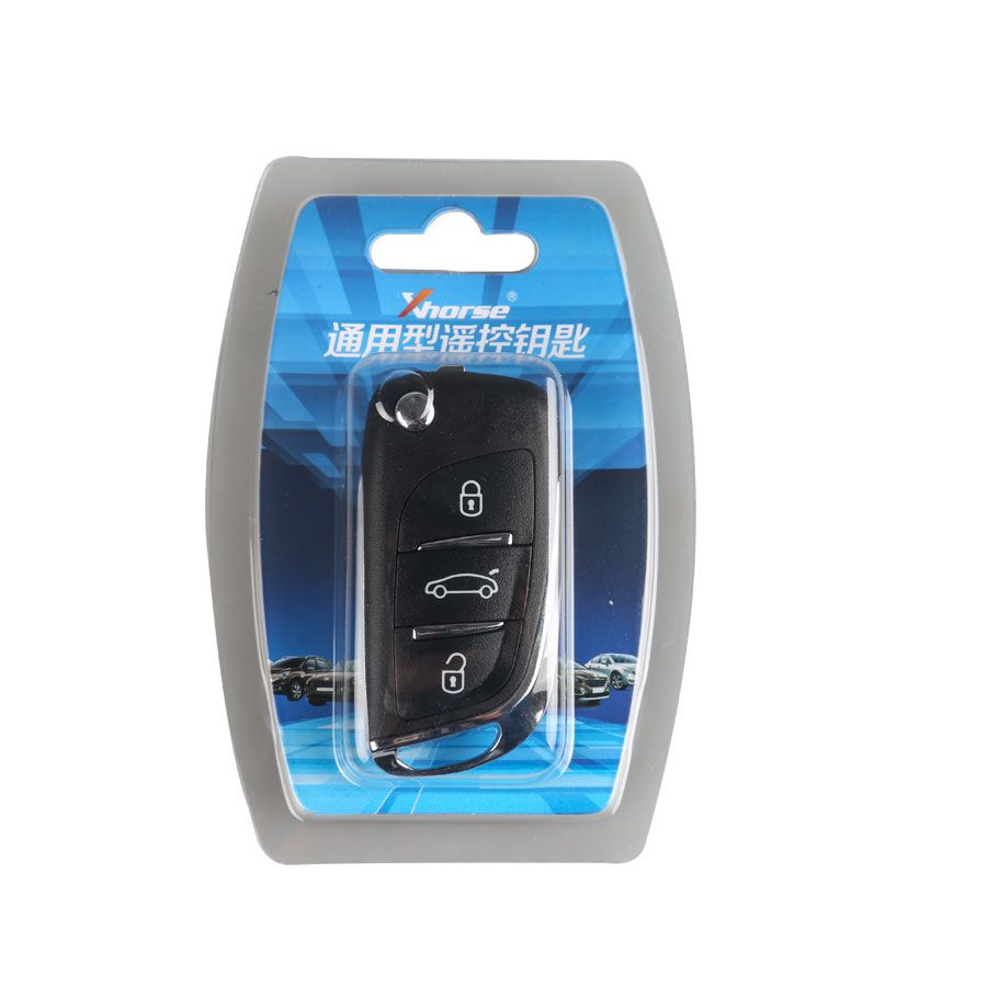 XHORSE VVDI2 Volkswagen DS Type Universal Remote Key 3 Buttons (Individually Packaged)