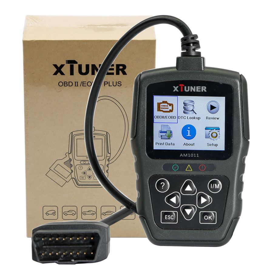 XTUNER AM1011 OBDII/EOBD PLUS Code Reader Multi-Language