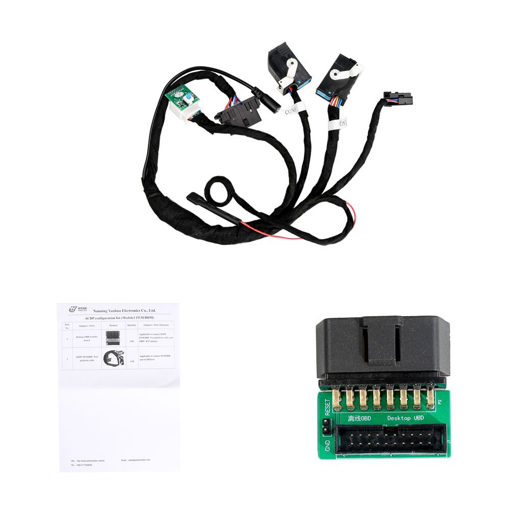 Yanhua Mini ACDP BMW CAS1-CAS4+/FEM/BDC/ISN Read Full BMW Package Free FRM Programming( Module8)