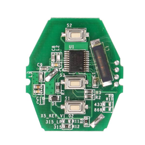 YH Key PCB CAS2 for 03-06 BMW 3/5 Series (without Key Shell) 315/433/868MHZ