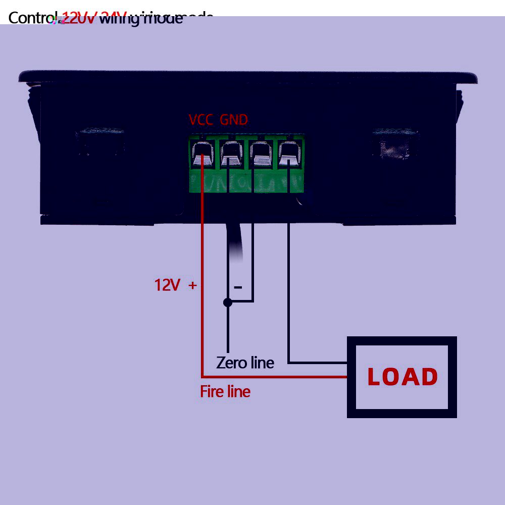 ZFX-W1308H Microcomputer Temperature Controller Thermostat Intelligent Time Controller Adjustable Electronic -55~120 ℃