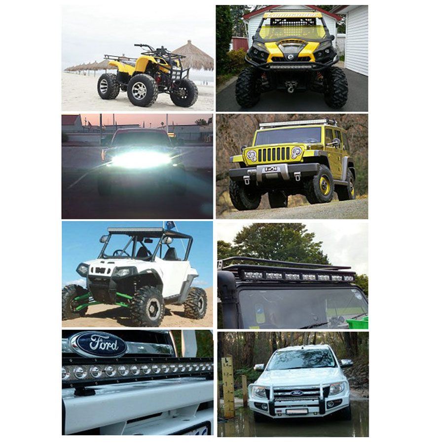 8 degree 30w led light bar spot light