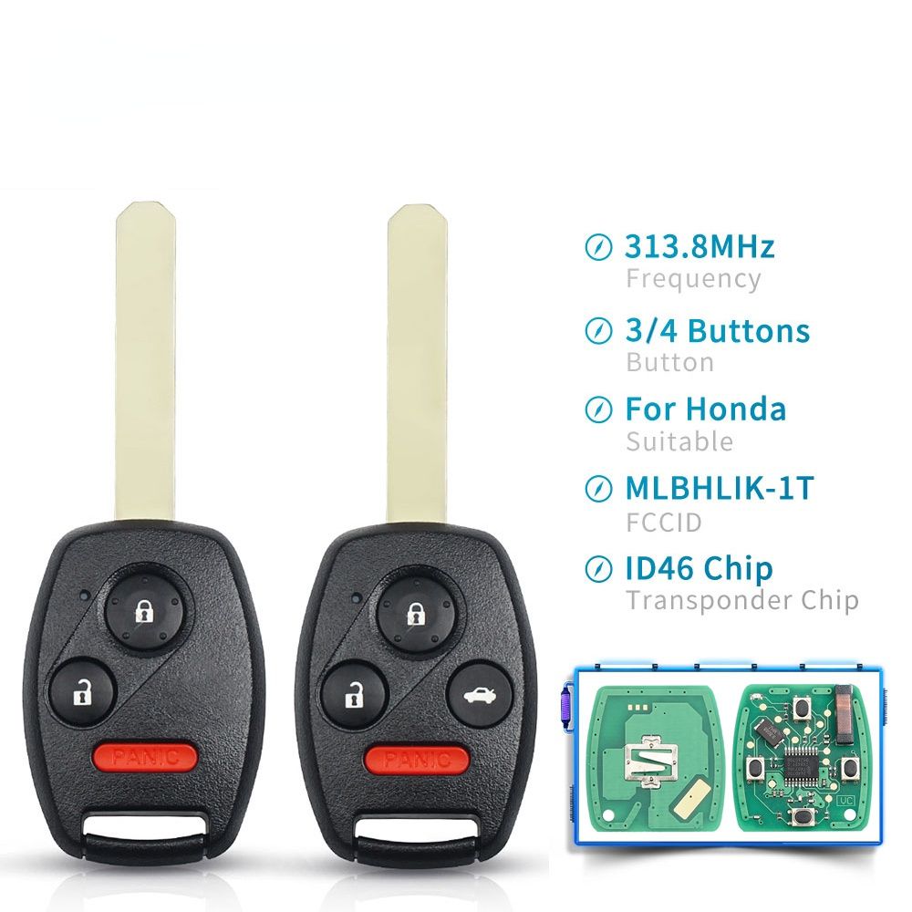 313.8Mhz Remote Key Fob 