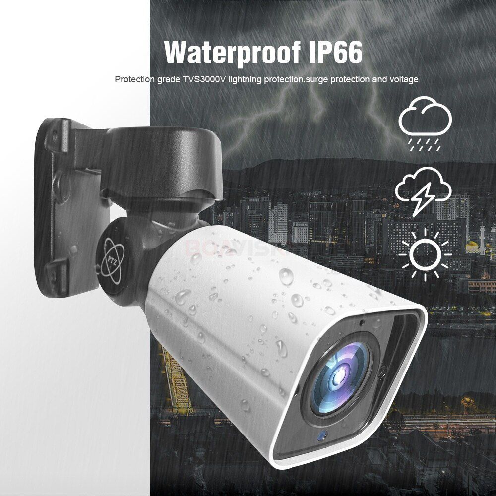 5MP PTZ Bullet IP Camera