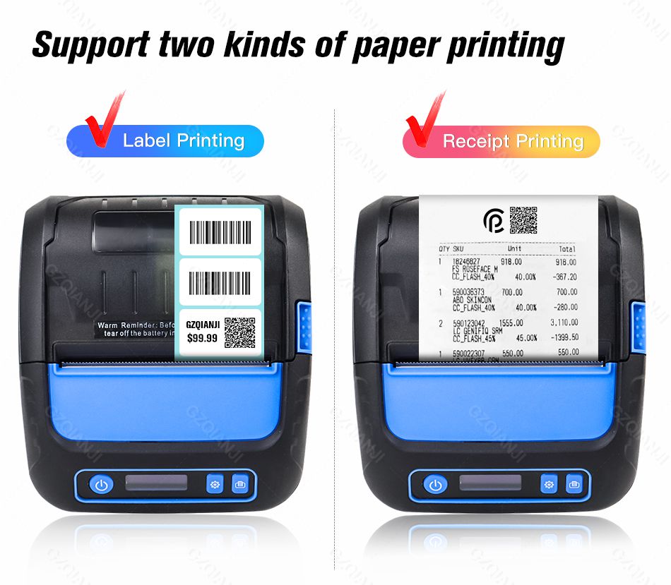 80mm Bluetooth Printer 