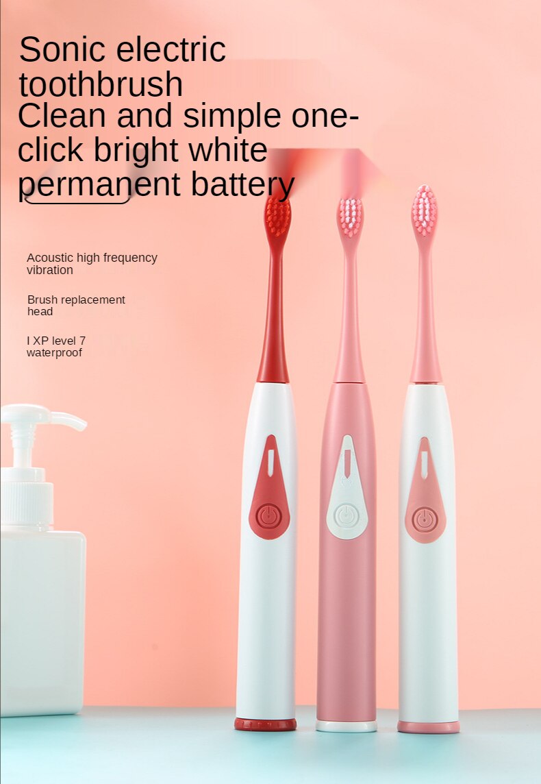 Adult Electric Toothbrush Sonic Tooth Brush Waterproof f