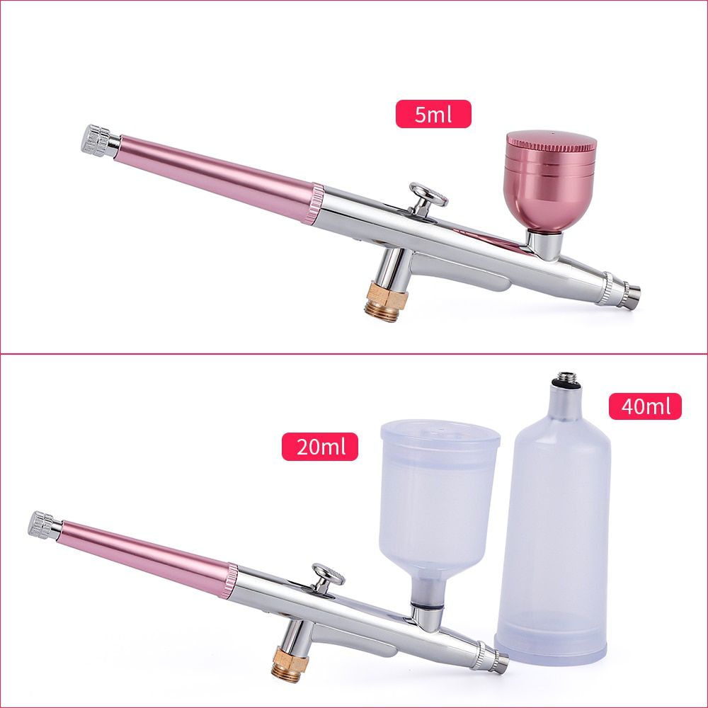 Top 0.4mm Pink Mini Air Compressor 