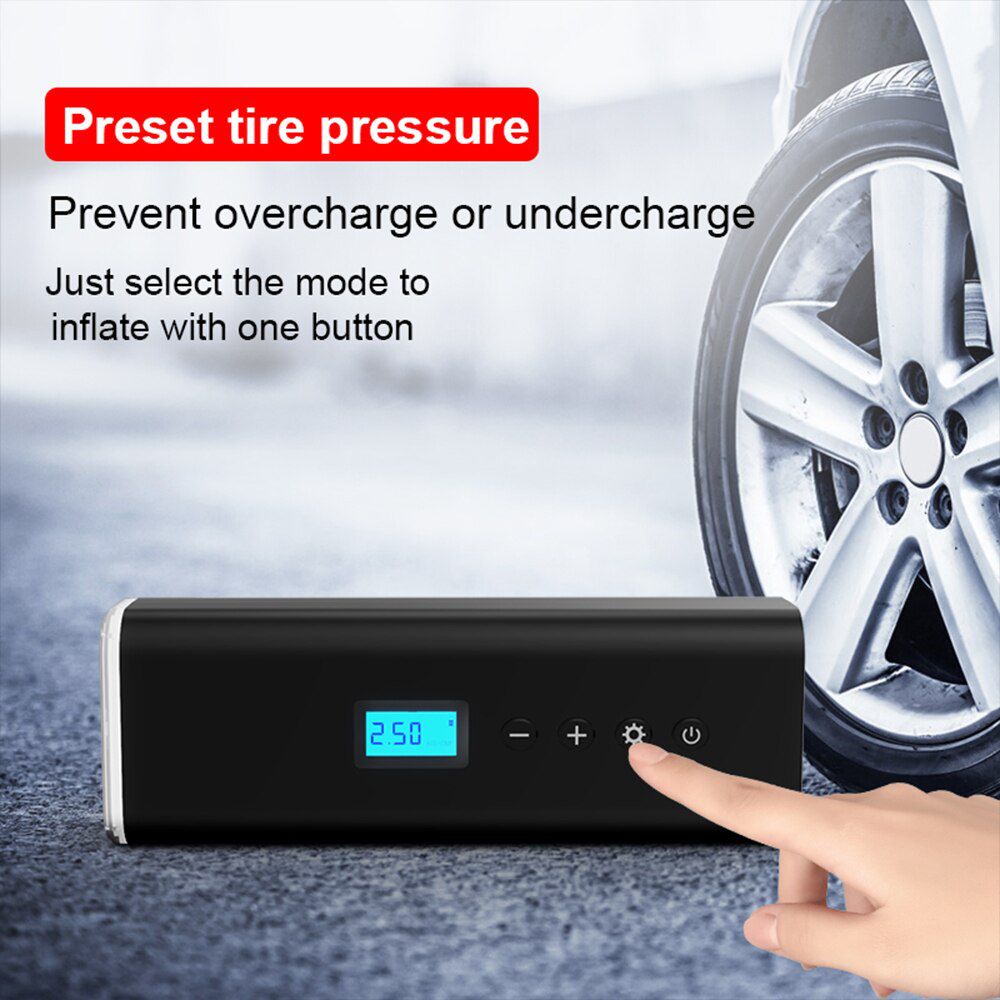 150PSI Car Air Pump Portable Electric Air Compressor 