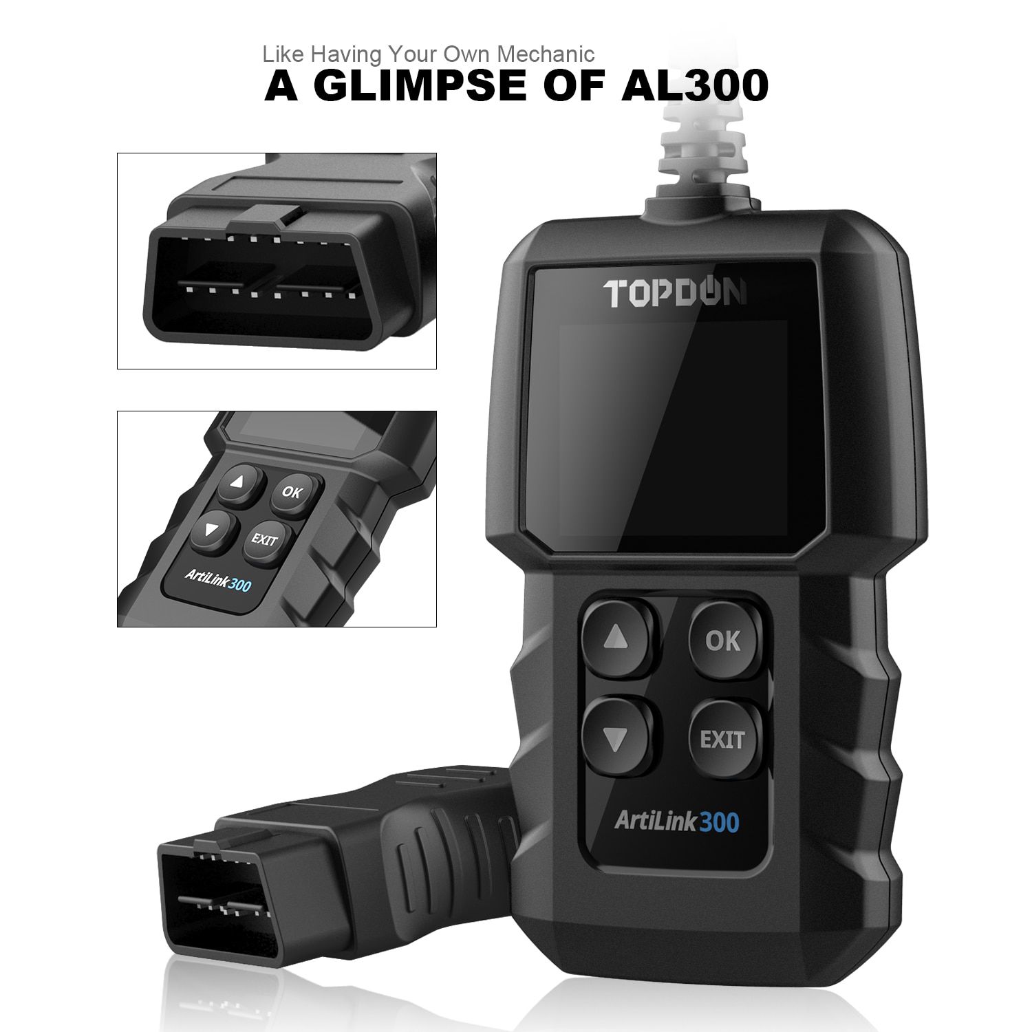 Topdon AL300 OBD2 Car Diagnostics Tool