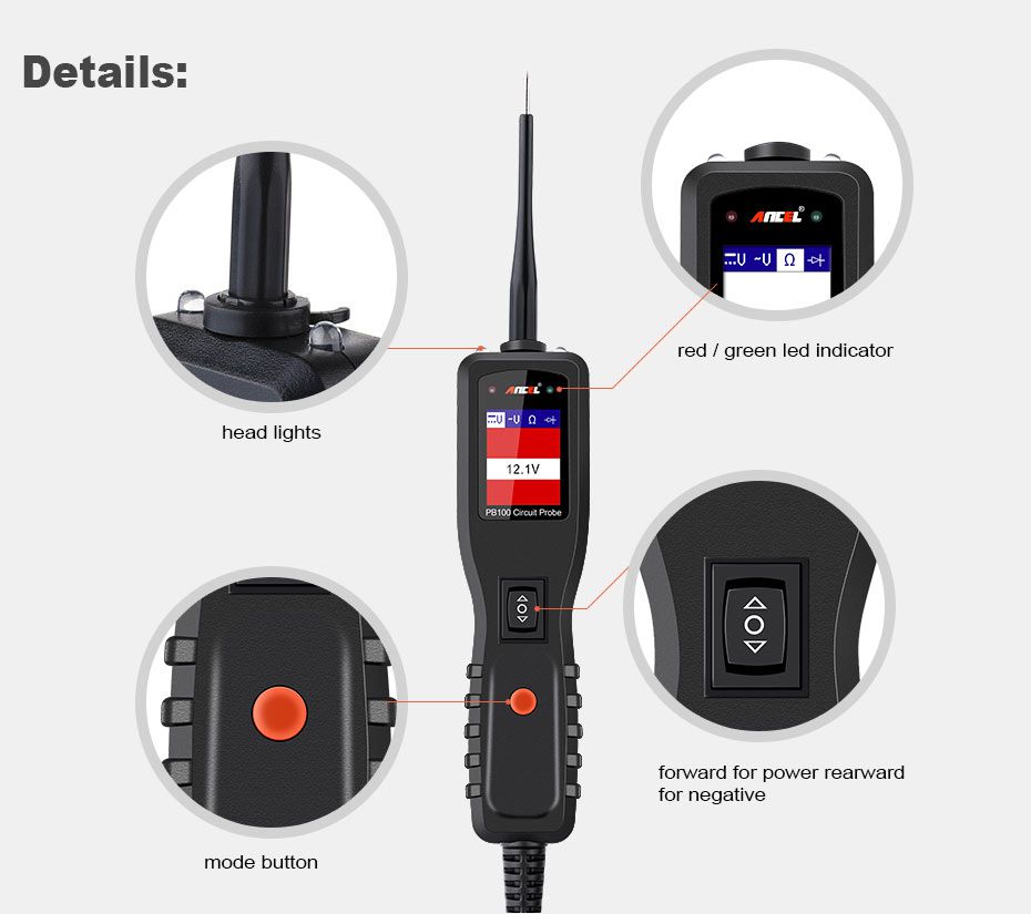 Ancel PB100 Circuit Tester