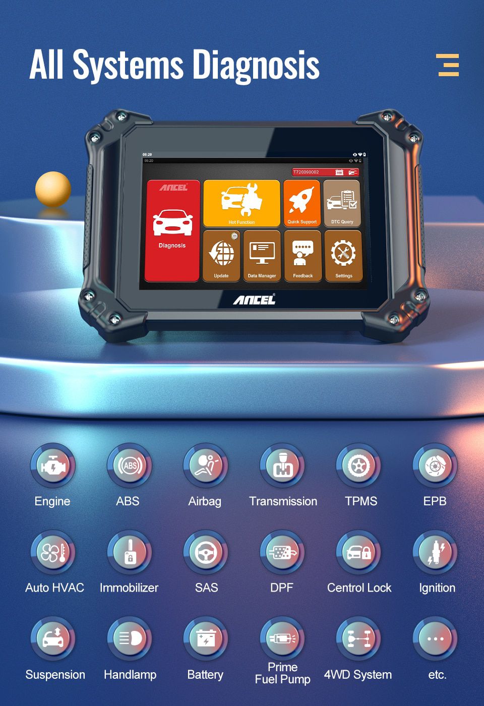 OBD2 Automotive Scanner