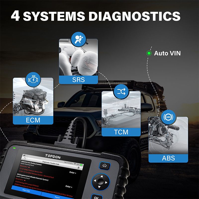 TOPDON ArtiDiag600 OBD2 Scanner