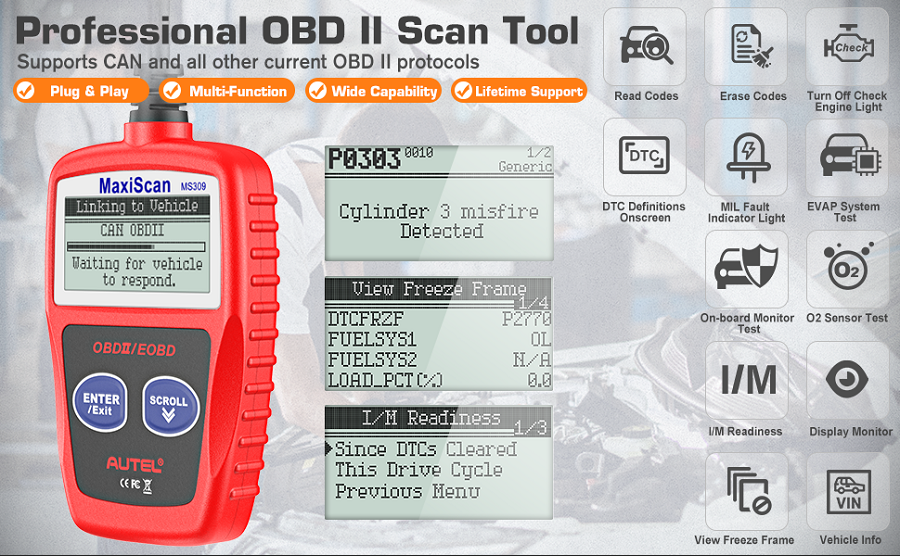 Autel MaxiScan MS309