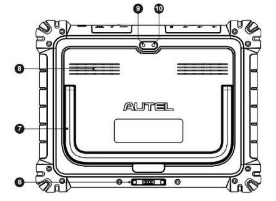 Autel Maxisys Ultra button