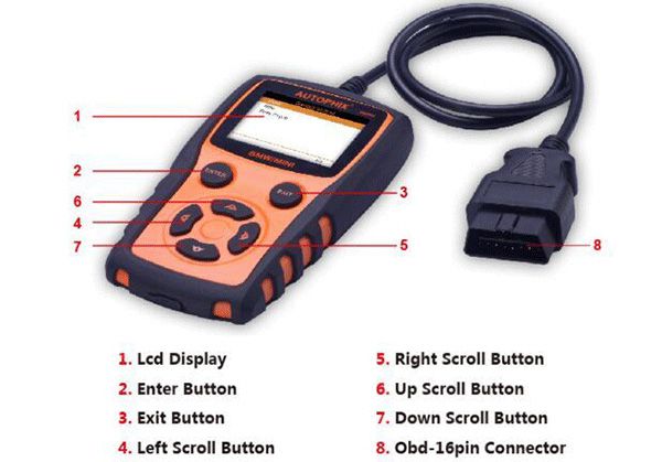  AUTOPHIX?ES910 Code Reader product display