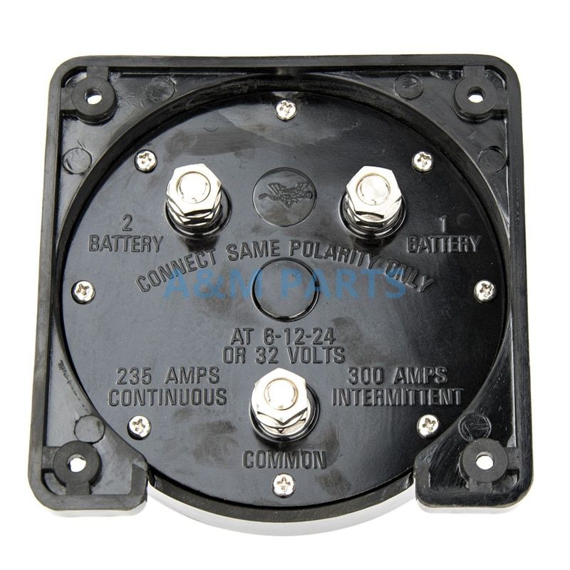 Heavy Duty Marine Dual Battery Switch Isolator 