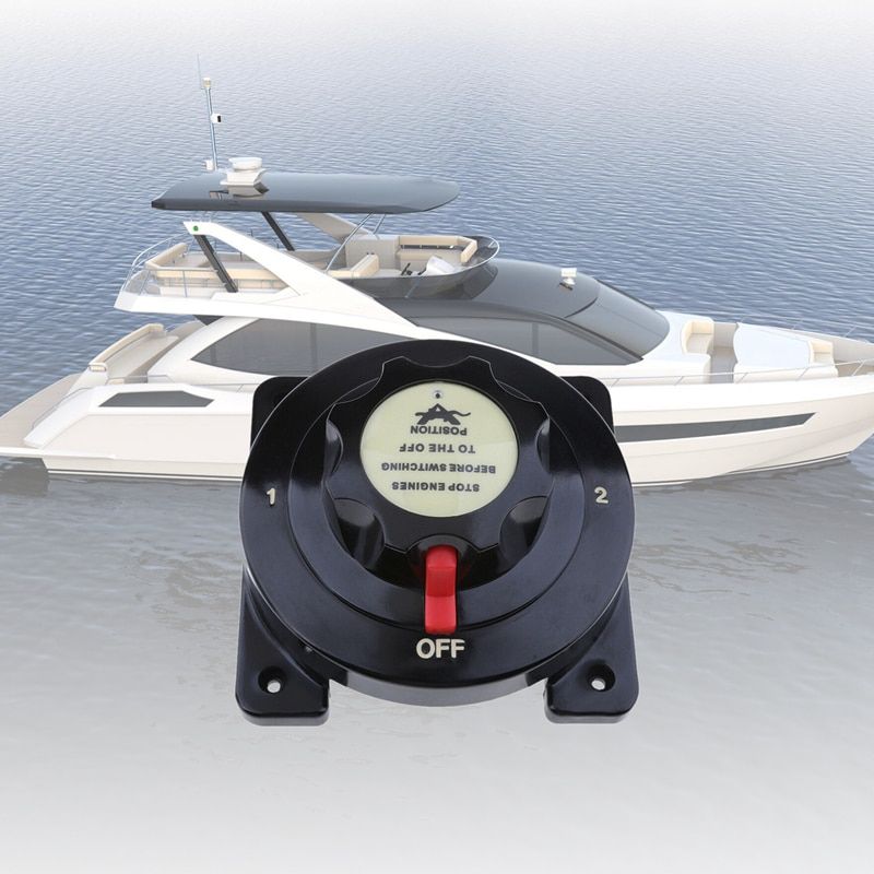 Heavy Duty Marine Dual Battery Switch Isolator 