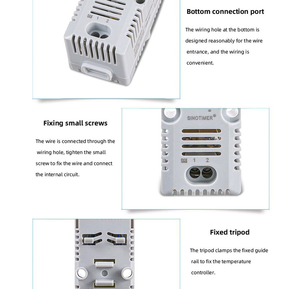 0-60°C Cabinet Mechanical Temperature Controller 