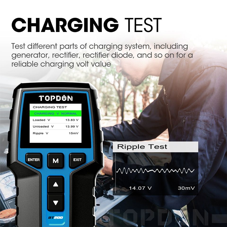 Topdon Car Battery Tester