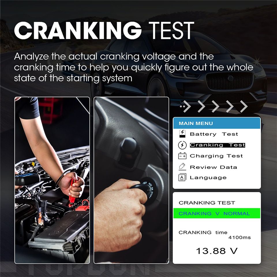 Topdon Car Battery Tester