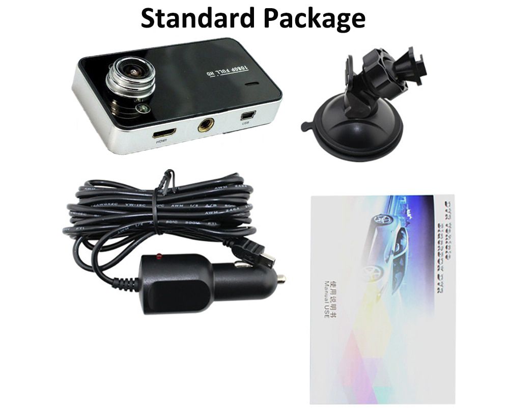 Car DVR 2.4 Full HD 1080P DashCam Vehicle Camera