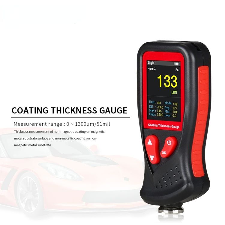 Car Film Digital LCD Coating Thickness Gauge