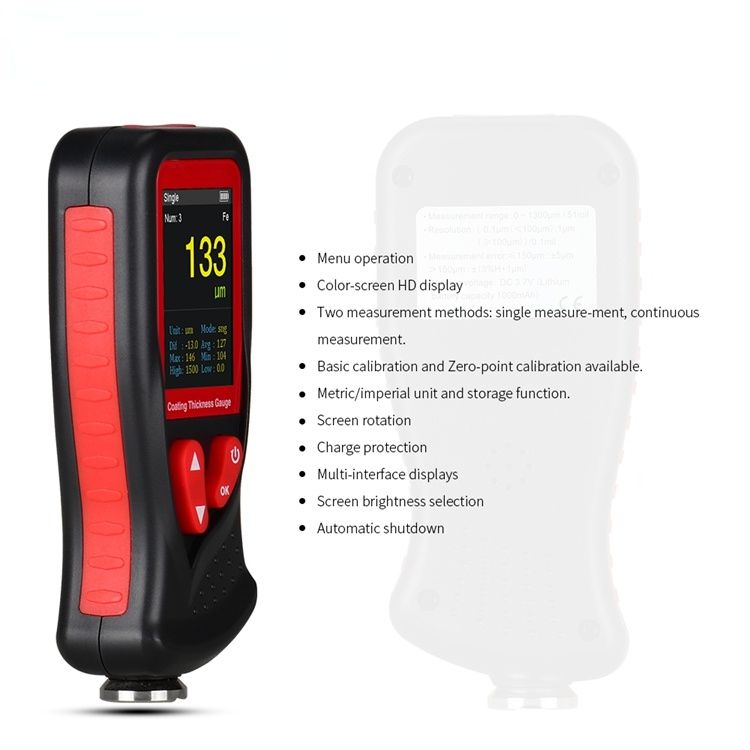 Car Film Digital LCD Coating Thickness Gauge