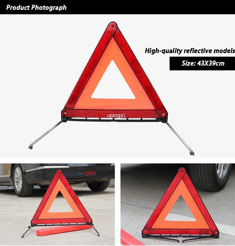 Car Emergency Breakdown Warning Triangle Car Stop Sign T