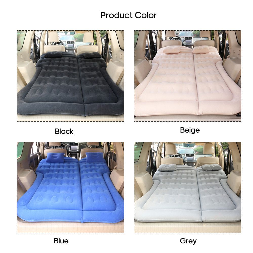 Portable Car Inflatable Mattress Auto Air Mattress Infla