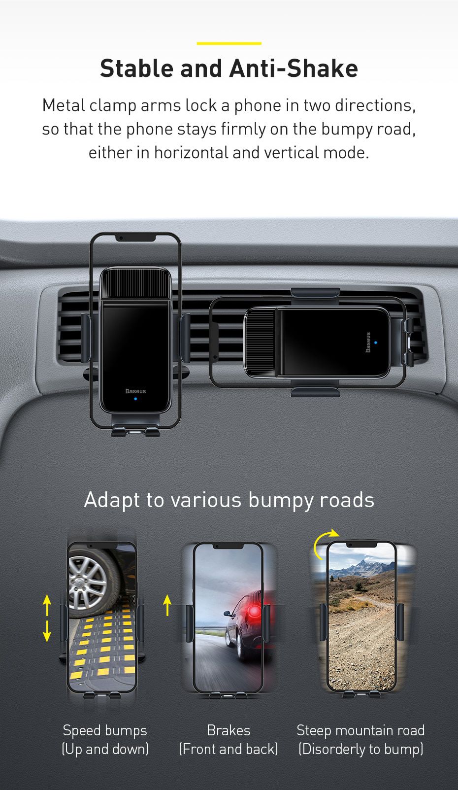 Car Phone Holder Smart Sensor 