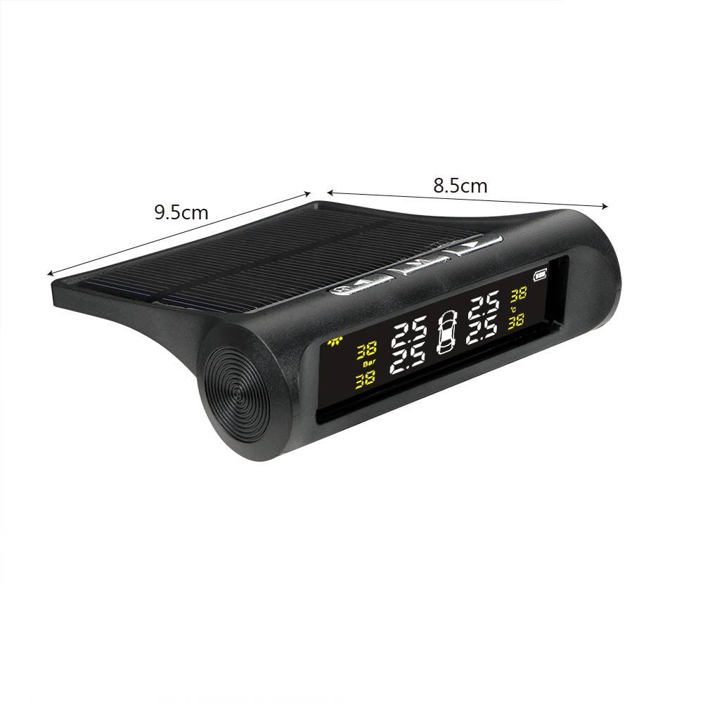 Car TPMS Tyre Pressure Monitoring System Solar Power 