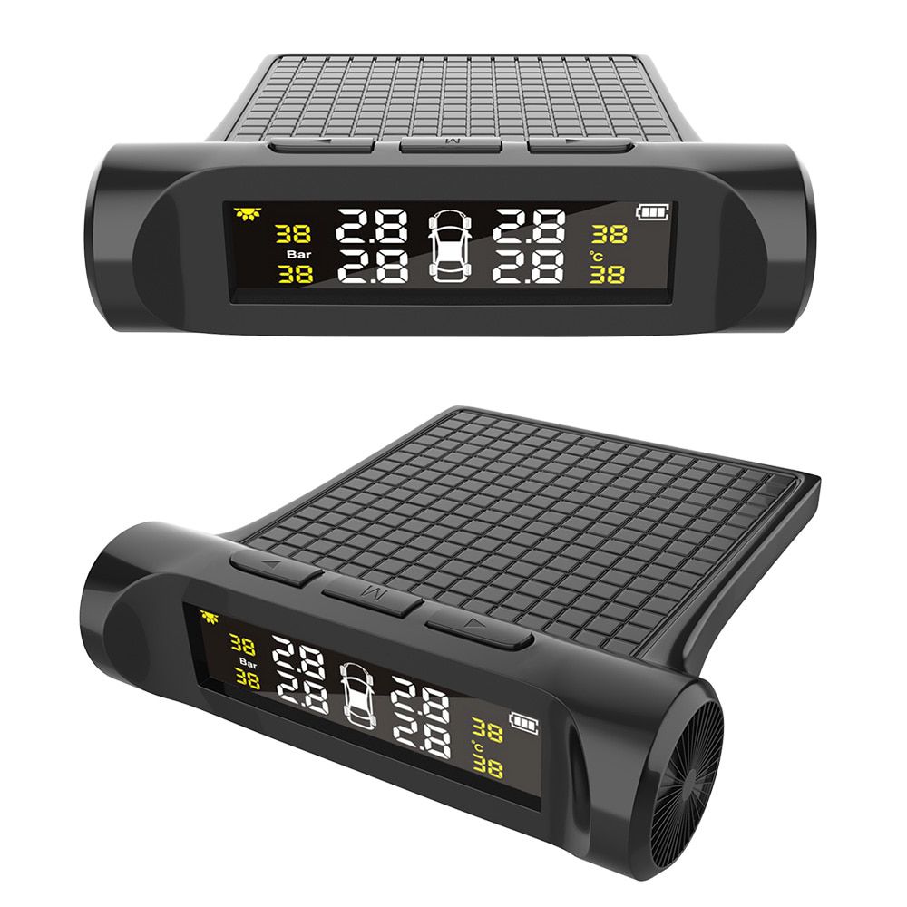 Car TPMS Tyre Pressure Monitoring System Solar Power 