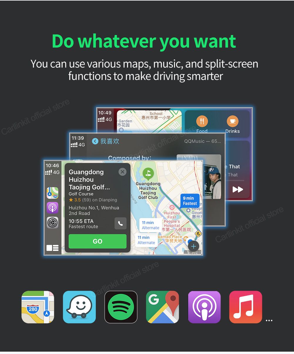 3.0 Apple CarPlay Wireless Dongle Activator 